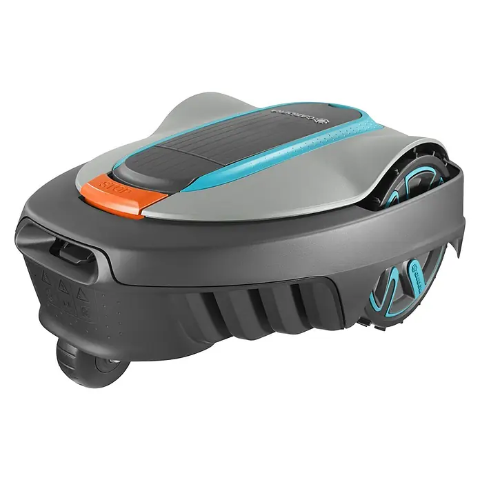 Gardena Robotmaaier Sileno City 600 - 18 V, Li-ion, 2,1 Ah, 1 accu, Max. gazonoppervlakte: 600 m² - Diagonaal zicht