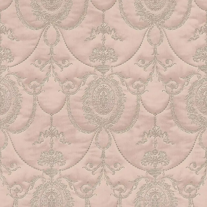 Rasch Trianon XIII Vliestapete - Rosé, Ornament, 10,05 x 0,53 m - Detailaufnahme