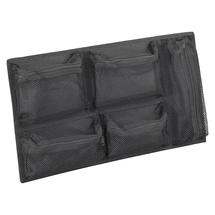 Wasserdichter Koffer MAX520TR - L x B x H: 585 x 361 x 238 mm, Mit Fototasche & Organizer, Ausziehbarer Trolley, Schwarz, Kunststoff - Diagonale Ansicht
