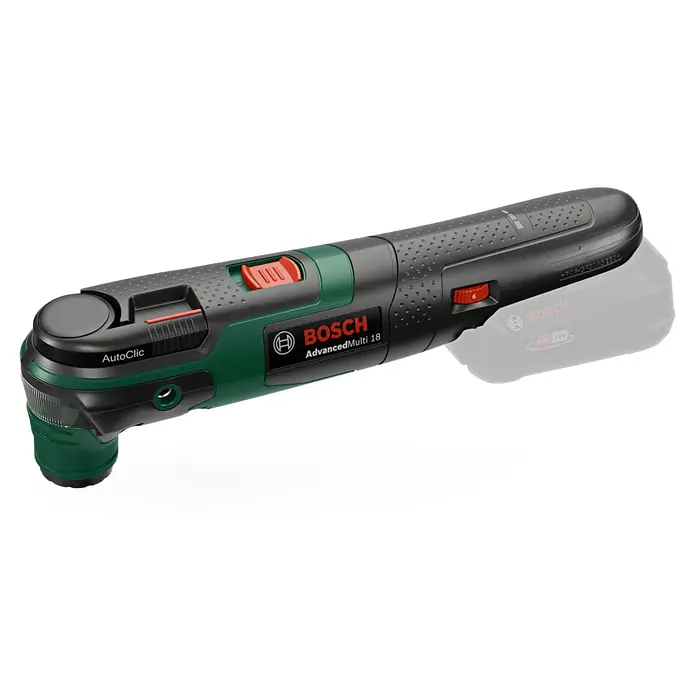 Bosch 18 V Power for All Multiherramienta de batería Advanced Multi 18 - 18 V, Sin batería, Número de revoluciones de marcha en vacío: 10.000 r.p.m. - 20.000 r.p.m.