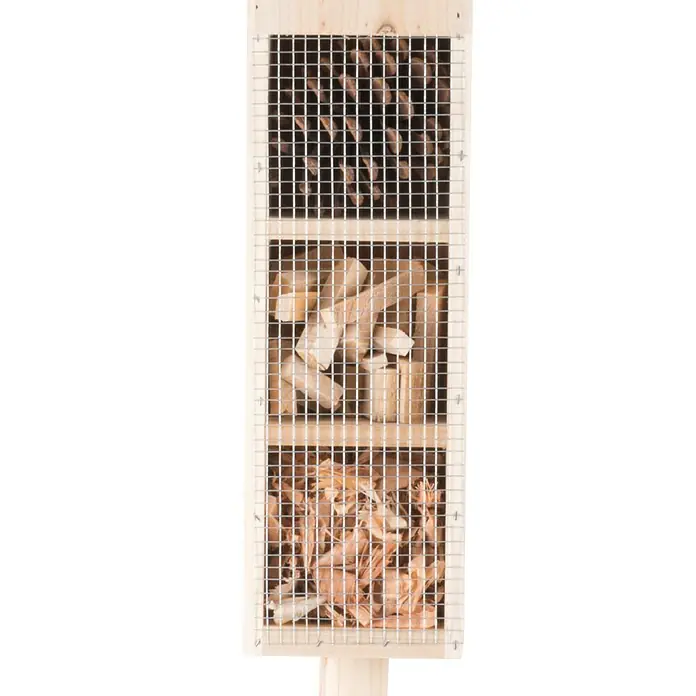 Hotel para insectos - 14,5 x 10 x 160 cm, Natural - Producto en uso
