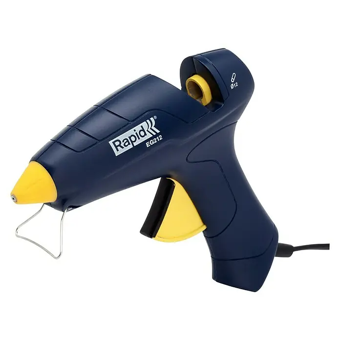 Rapid Heißklebepistolen-Set EG212 - 200 W, Temperaturbereich: +170 °C bis +190 °C, Aufheizzeit: 3 min - 6 min - Diagonale Ansicht