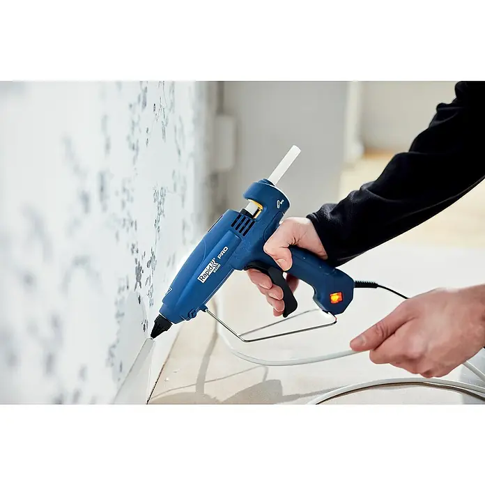 Rapid Heißklebepistole EG 320 PRO - Durchmesser Klebepatrone: 12 mm, 195 °C selbst regulierend, 120 W - Anwendungsbeispiel