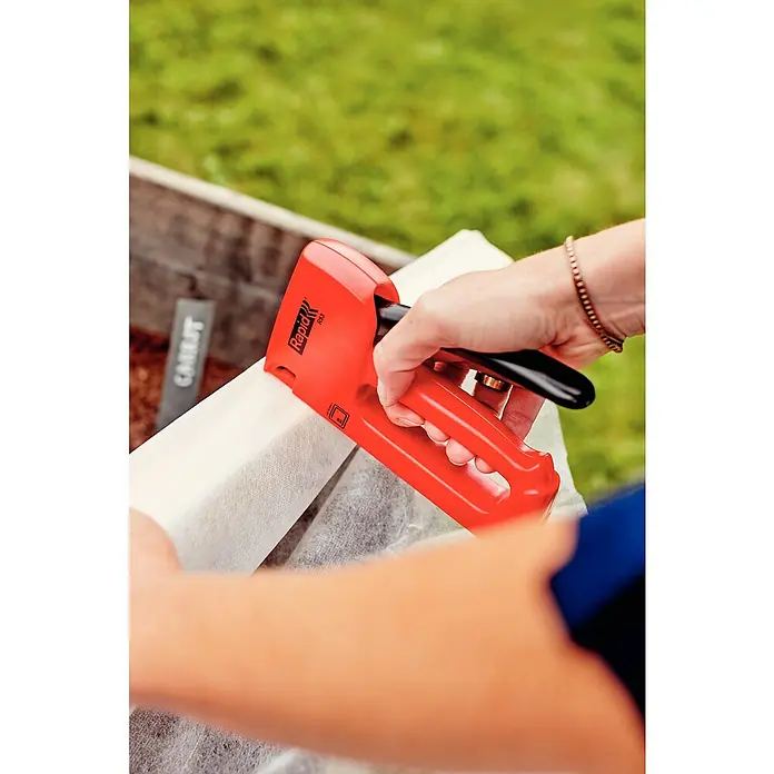 Rapid Handtacker R53E - Klammertiefe: 4 - 10 mm, Geeignet für: Klammern Typ 53 - Anwendungsbeispiel