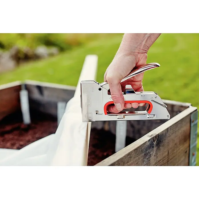 Rapid Handtacker R153E - Klammertiefe: 4 - 8 mm, Geeignet für: Klammern Typ 53 - Anwendungsbeispiel