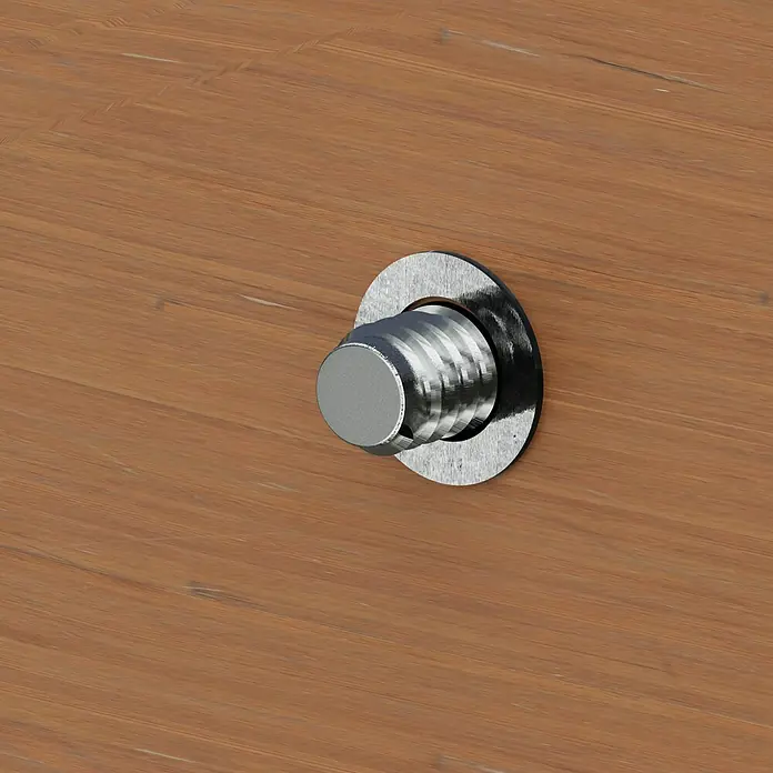 Profi Depot Arandela redonda VZ - Diámetro interior: 6,4 mm, Diámetro exterior: 25 mm, 100 uds. - Foto ambiente