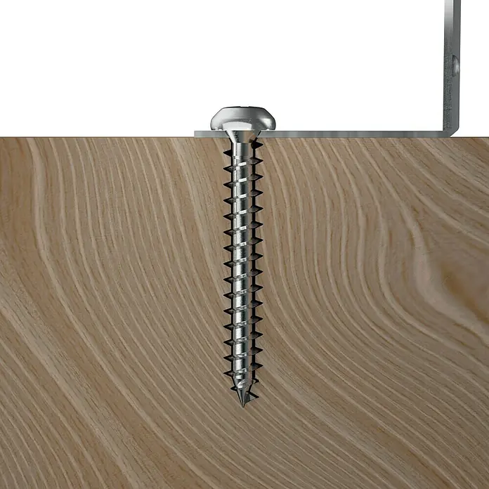 Profi Depot Spanplattenschraube VZ - 6 x 50 mm, 100 Stk., Verzinkt, TX für TORX-Antriebe - Stimmungsaufnahme