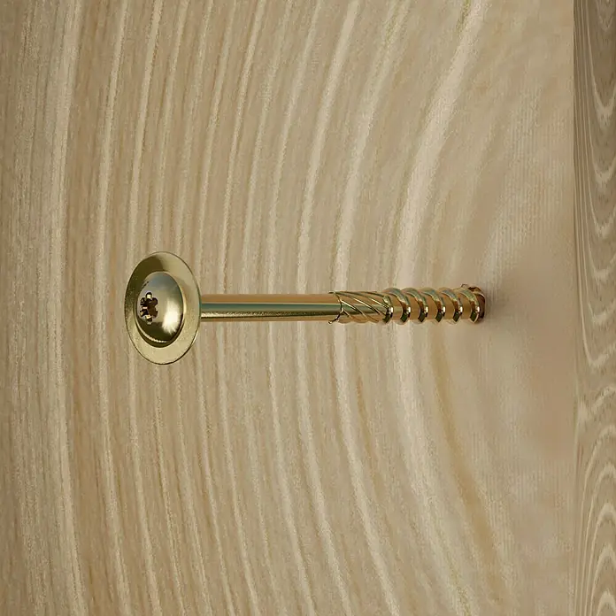 Profi Depot Holzbauschraube TX - Tellerkopf, TX für TORX-Antriebe, 25 Stk., Ø x L: 8 x 180 mm - Stimmungsaufnahme