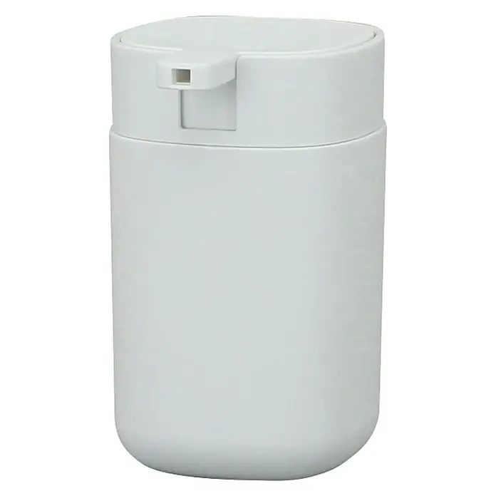 Aquasanit Kubik Dispensador de jabón - Plástico, Blanco - Vista angular
