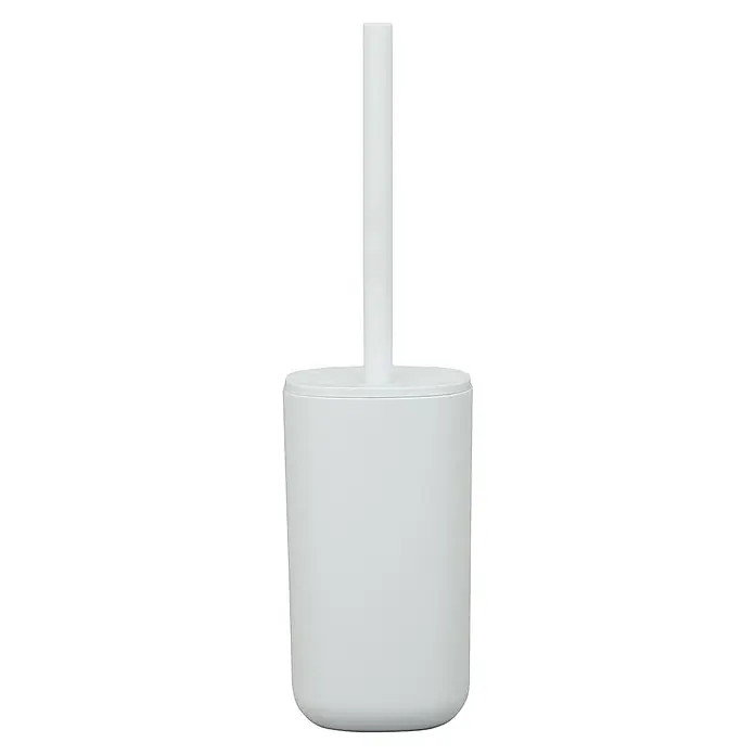Aquasanit Kubik Escobillero de suelo - Plástico, Blanco - Vista frontal