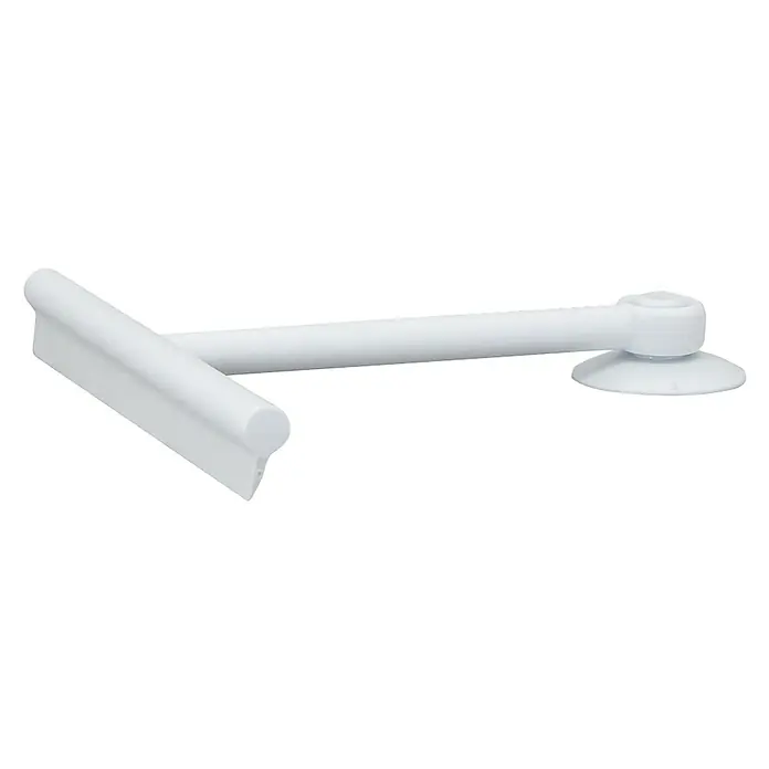 Aquasanit Rasqueta para limpiar el baño y la ducha Wiper - Blanco, Polipropileno - Vista angular