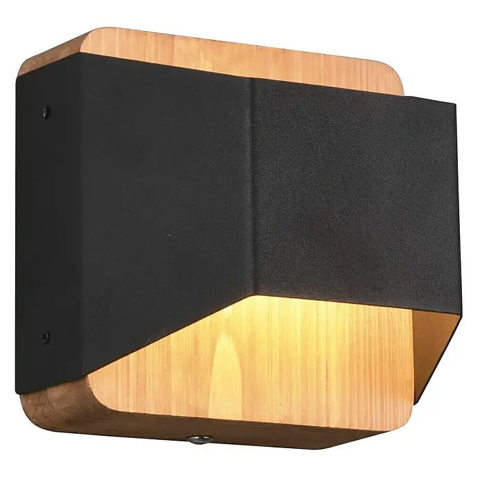 Trio Leuchten Led-wandlamp Arino - 4 W, l x b x h: 10 x 12,2 x 12 cm, Warm wit - Diagonaal zicht