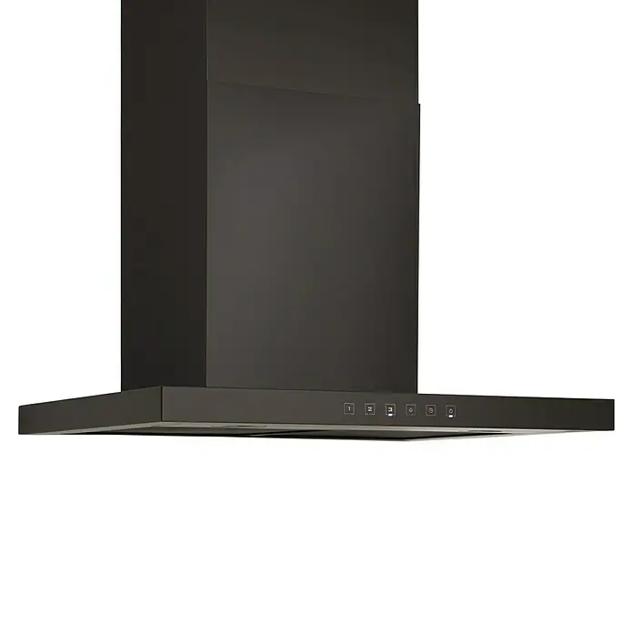 Respekta Blockhaube CH44060BSA+ - Breite: 60 cm, Max. Luftleistung: 557,1 m³/h, Blacksteel - Detailaufnahme