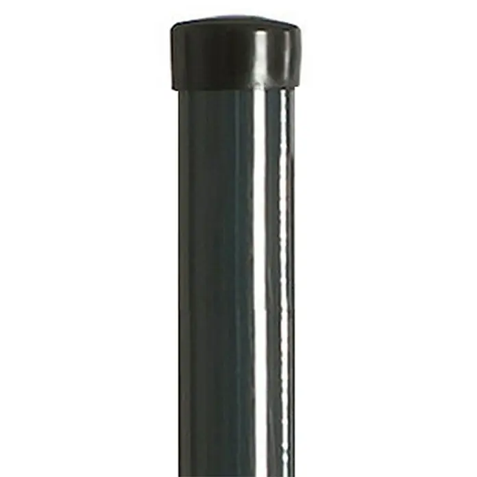 Kraus Zaunpfosten - Höhe: 120 cm, Anthrazit, Stahl - Detailaufnahme