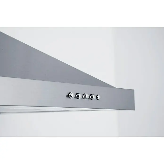 Respekta Kaminhaube CH 44068-90 IXA - Breite: 90 cm, Max. Luftleistung: 621 m³/h im Normalbetrieb, Edelstahl - Detailaufnahme