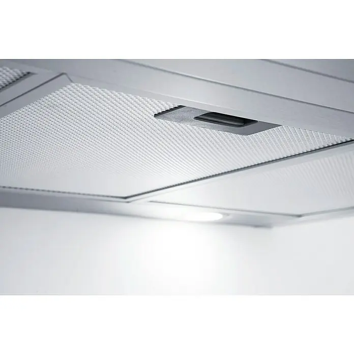 Respekta Kaminhaube CH 44068-90 IXA - Breite: 90 cm, Max. Luftleistung: 621 m³/h im Normalbetrieb, Edelstahl - Detailaufnahme