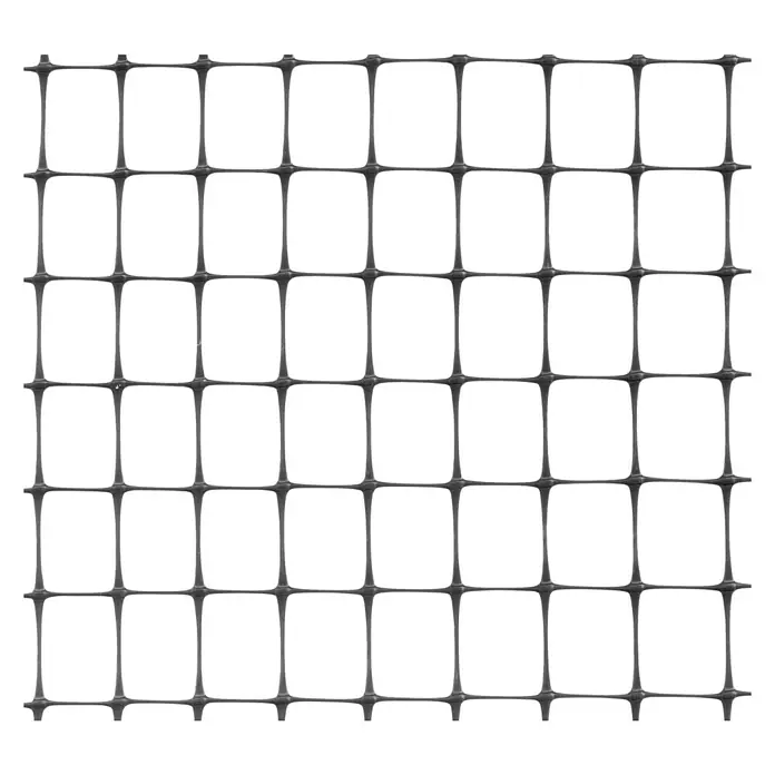 Mrežasta ograda za zaštitu od krtica - 100 x 2 m, Crne boje - Pogled sprijeda