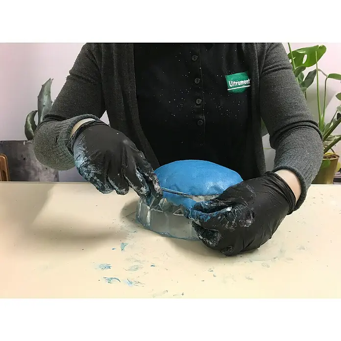 Ultrament Beton-Knetmasse Knet Beton Weiß - Weiss, 2,5 kg - Anwendungsbeispiel