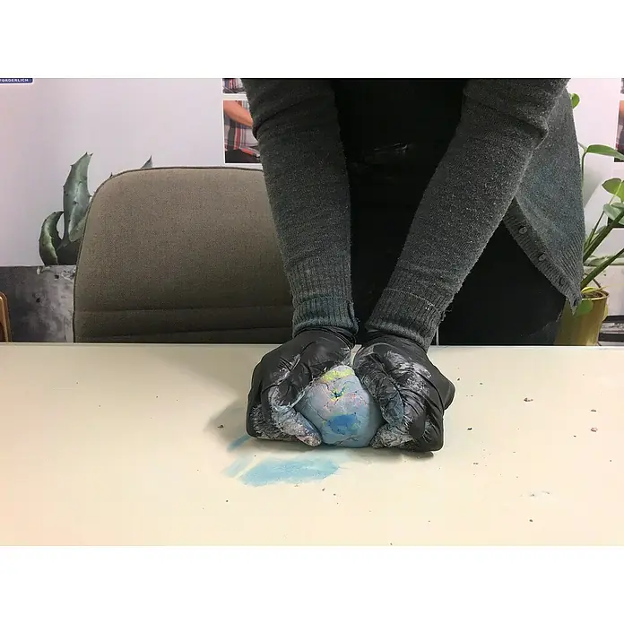 Ultrament Beton-Knetmasse Knet Beton Weiß - Weiss, 2,5 kg - Anwendungsbeispiel