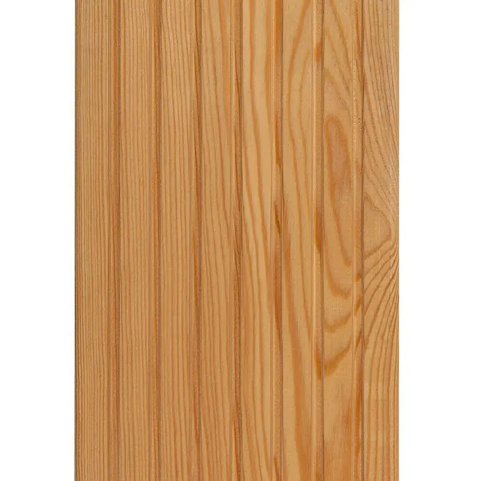 Terrassendiele - 300 x 14,3 x 2,7 cm, Lärche, Beidseitig geriffelt - Detailaufnahme