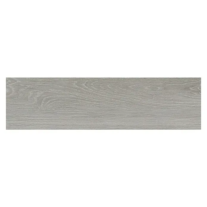 Pavimento porcelánico Galia - 20 x 75 cm, Gris, Estilo madera - Vista superior