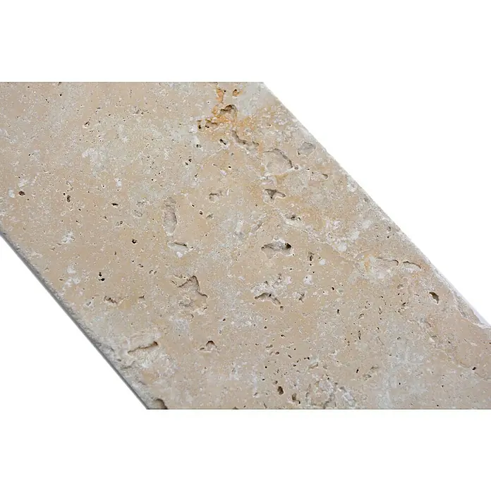 Antiek marmer rechthoek Chiaro FNT M460 - 15 x 7,5 cm, Rood, Mat - Close-up