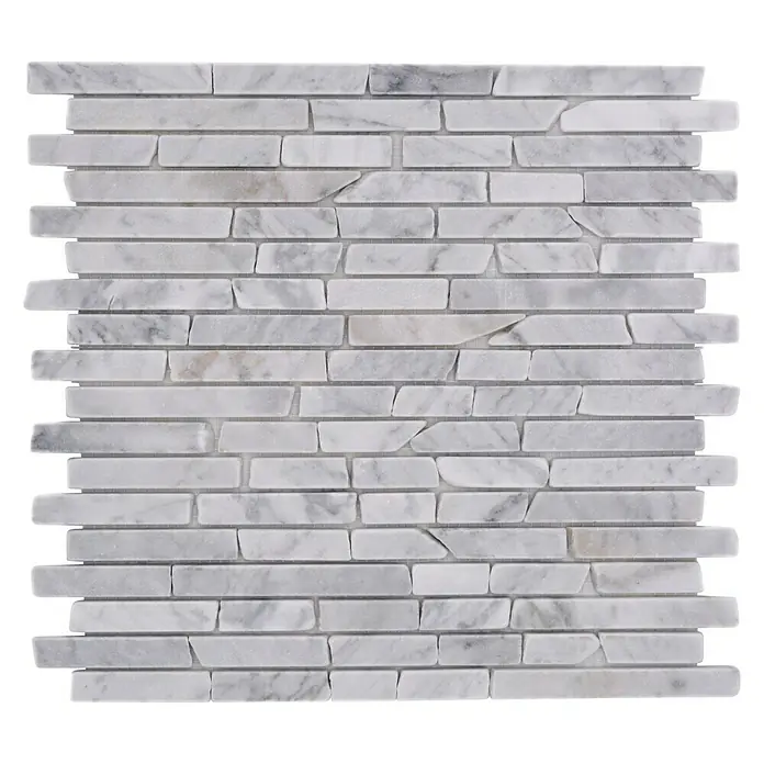 Mozaïektegel MOS BRICK 2000 - 32,2 x 30,5 cm, Beige, Mat - Bovenaanzicht