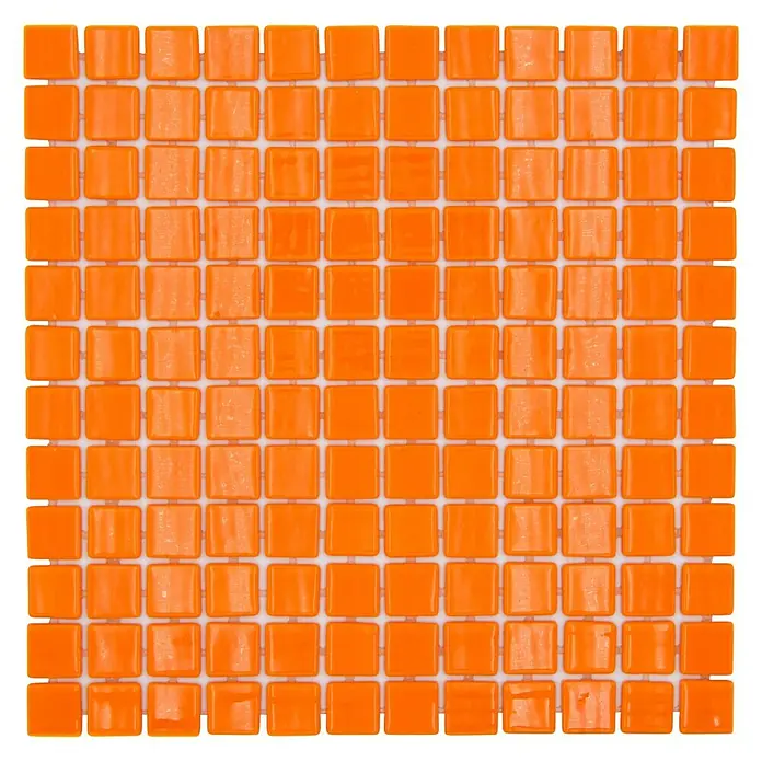 Mozaïektegel vierkant Eco VP25820PUR - 31,6 x 31,6 cm, Antraciet, Glanzend - Bovenaanzicht