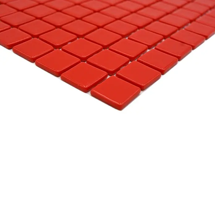 Mozaïektegel vierkant Eco VP25808PUR - 31,6 x 31,6 cm, Antraciet, Glanzend - Close-up