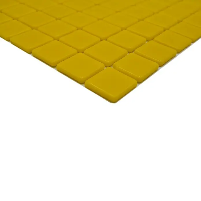 Mozaïektegel vierkant Eco VP25801PUR - 31,6 x 31,6 cm, Antraciet, Glanzend - Close-up