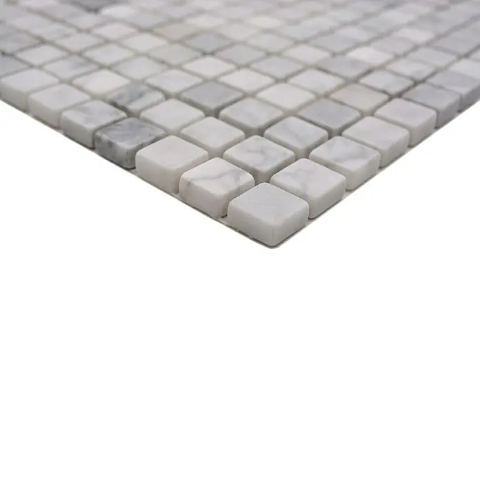 Mozaïektegel vierkant MOS 15/2000 - 32,2 x 30,5 cm, Bruin/Beige, Mat - Close-up