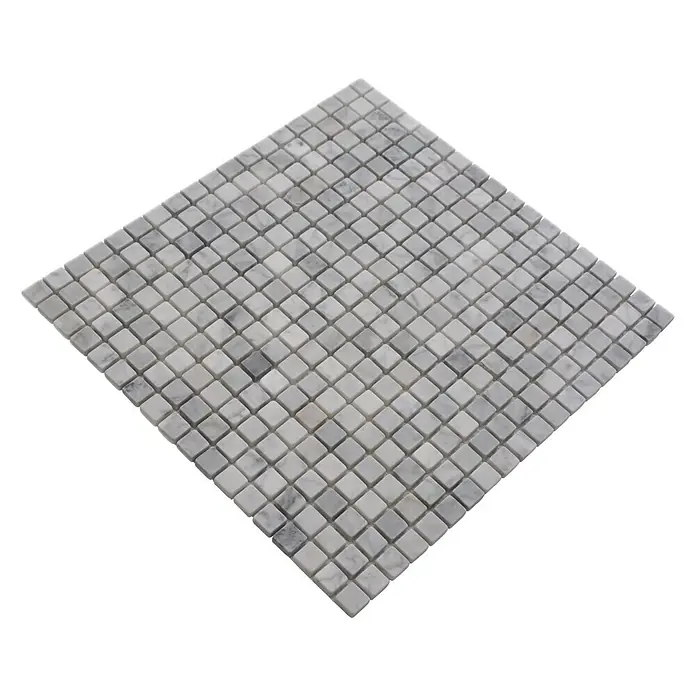 Mozaïektegel vierkant MOS 15/2000 - 32,2 x 30,5 cm, Bruin/Beige, Mat - Diagonaal zicht