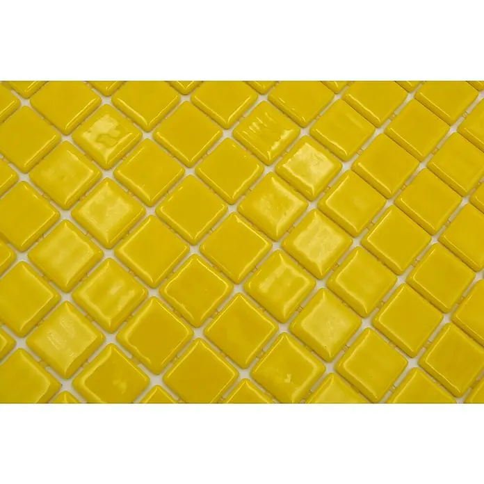 Mozaïektegel vierkant Eco VP25801PUR - 31,6 x 31,6 cm, Antraciet, Glanzend - Close-up