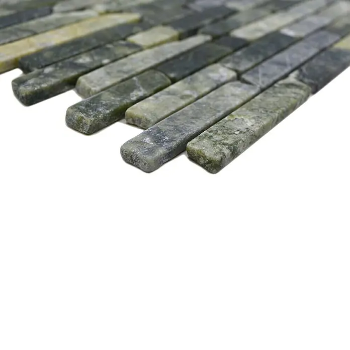 Mozaïektegel MOS BRICK 407 - 32,2 x 30,5 cm, Beige, Mat - Close-up