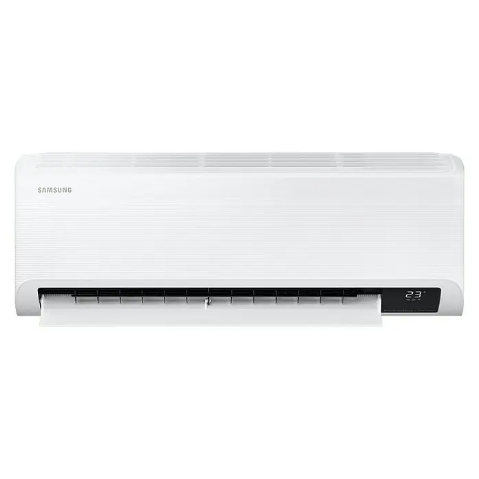 Samsung Aire acondicionado Inverter Cebu - Potencia frigorífica máx. por unidad en BTU/h: 22.000 BTU/h, Potencia calorífica máx. por equipo en BTU/h: 25.000 BTU/h, Específico para: Habitaciones hasta 65 m² - Vista frontal