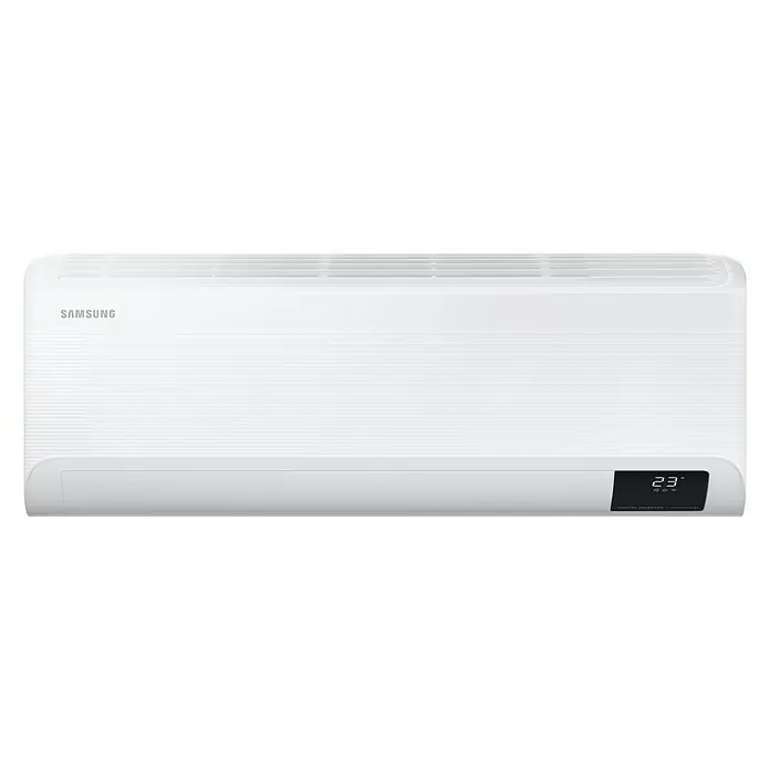 Samsung Aire acondicionado Inverter Cebu - Potencia frigorífica máx. por unidad en BTU/h: 22.000 BTU/h, Potencia calorífica máx. por equipo en BTU/h: 25.000 BTU/h, Específico para: Habitaciones hasta 65 m² - Vista frontal