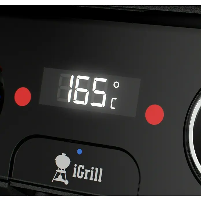 Weber Barbacoa eléctrica Pulse 2000 con carro - 2,2 kW, Superficie parrilla: 49 x 39 cm - Foto ambiente