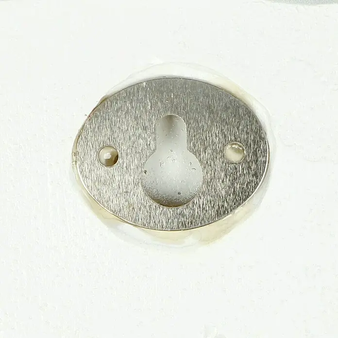 Garderobenhaken Elefant - L x B x H: 10,6 x 4 x 10,8 cm, Weiß - Detailaufnahme