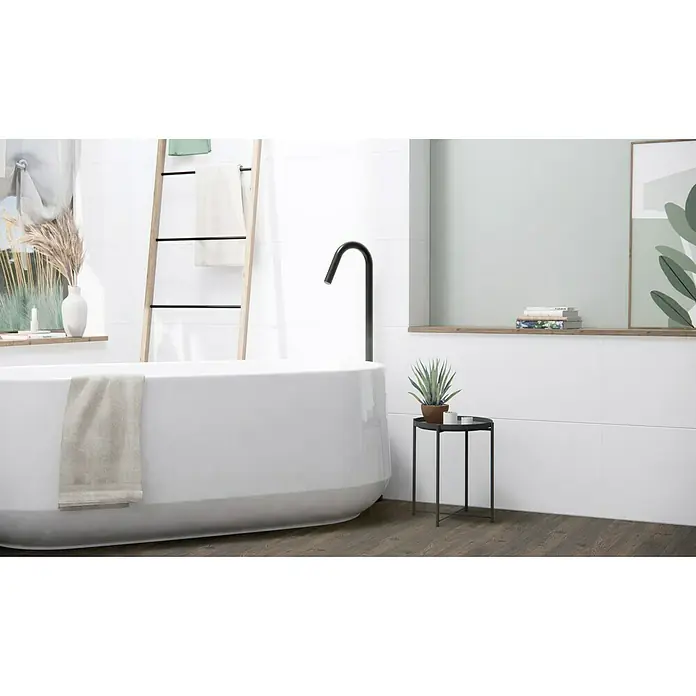 Revestimiento cerámico Blanco - 36 x 80 cm, Blanco, Mate - Foto ambiente
