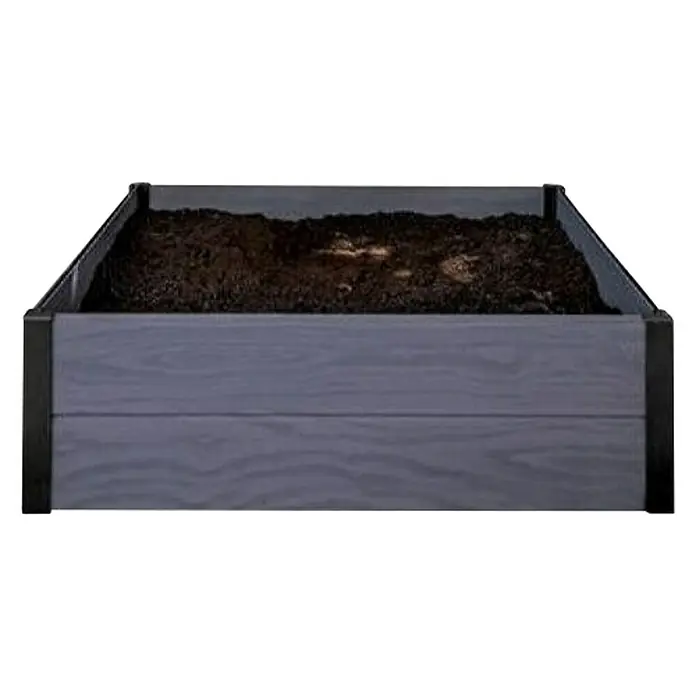 Keter Visoka gredica Maple - 106 x 106 x 32 cm, Plastika - Pogled sprijeda