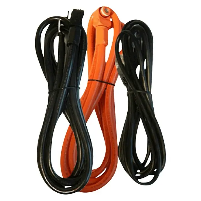 Juego de cables Pylontech - Negro, Largo: 2 m - Vista frontal