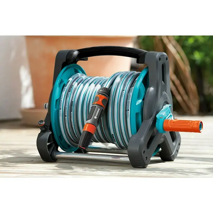 Gardena Classic Slangenhouder Set - Kunststof, Slanglengte: 10 m - Sfeeropname