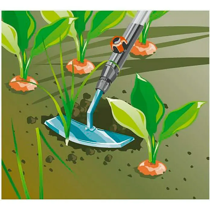 Gardena Combisystem Schoffel - Werkbreedte: 18 cm, Staal - Blauwdruk