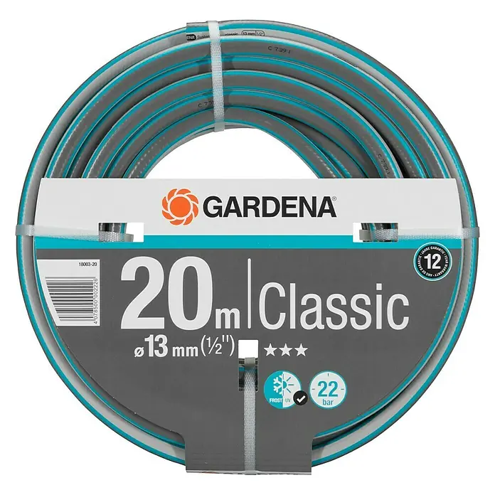 Gardena Classic Tuinslang - Lengte: 20 m, Slangdiameter: 13 mm (½") - Vooraanzicht