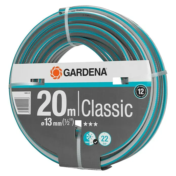 Gardena Classic Tuinslang - Lengte: 20 m, Slangdiameter: 13 mm (½") - Diagonaal zicht