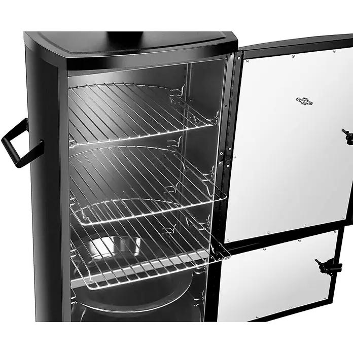 El Fuego Smoker L - Anzahl Brenner: 1, Hauptgrillfläche: 32 x 31 cm, 3,5 kW - Detailaufnahme
