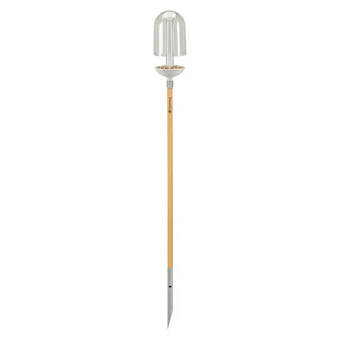 Gardena ClickUp! Vogelvoederhuis - 1.160 x 165 x 165 mm, Wit/transparant, Kunststof - Vooraanzicht