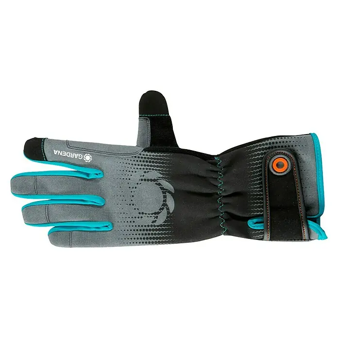Gardena Tuinhandschoenen voor rozen - Kledingmaat: M, Blauw - Top-down weergave