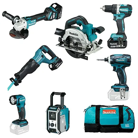 Makita  Maschinen-Set DLX7018TX1