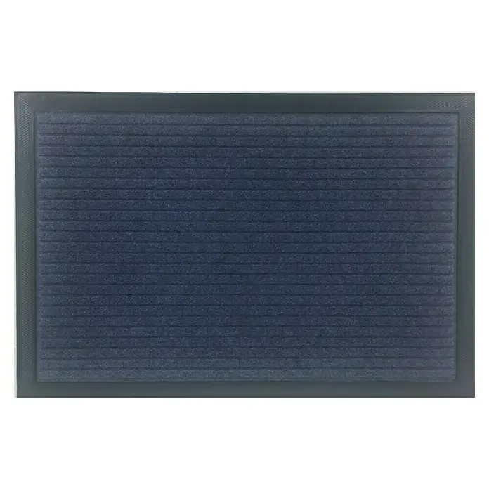 Felpudo de entrada Columbia - Azul marino o negro, 60 x 40 cm, 100% Poliamida - Vista descendente
